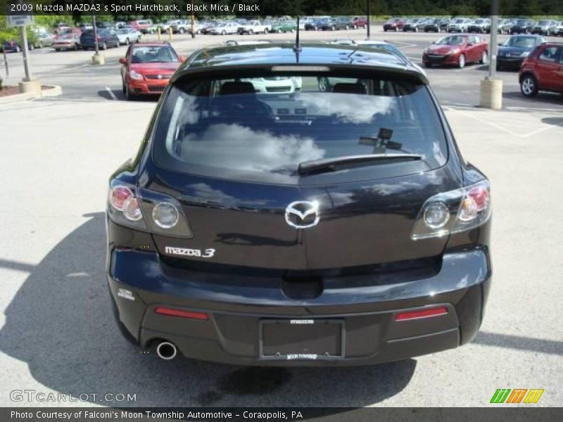 Black Mica / Black 2009 Mazda MAZDA3 s Sport Hatchback