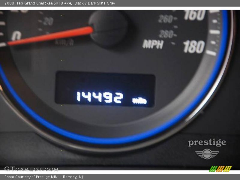 Black / Dark Slate Gray 2008 Jeep Grand Cherokee SRT8 4x4