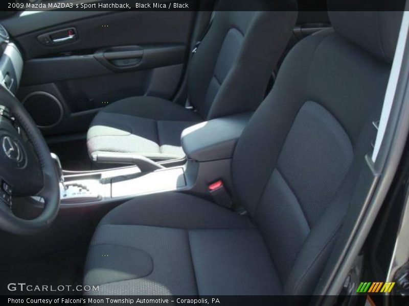 Black Mica / Black 2009 Mazda MAZDA3 s Sport Hatchback