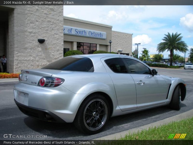 Sunlight Silver Metallic / Black 2006 Mazda RX-8