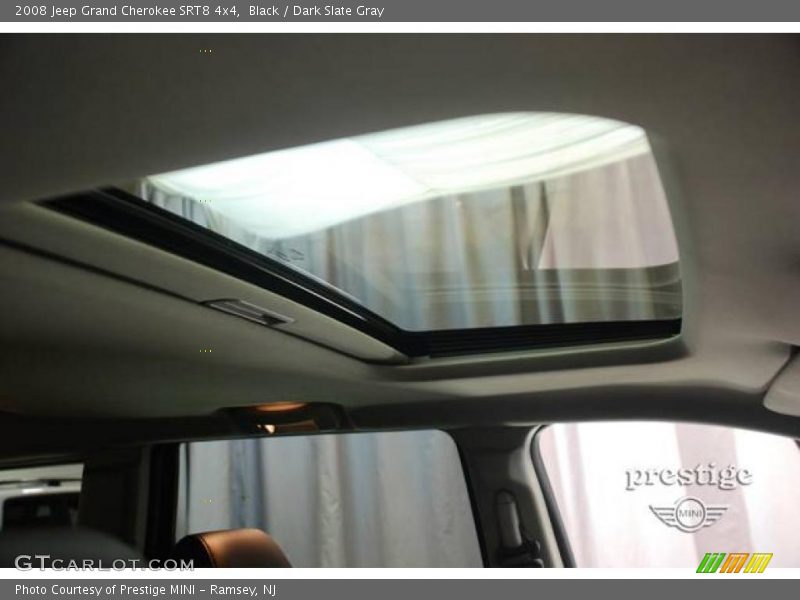Black / Dark Slate Gray 2008 Jeep Grand Cherokee SRT8 4x4