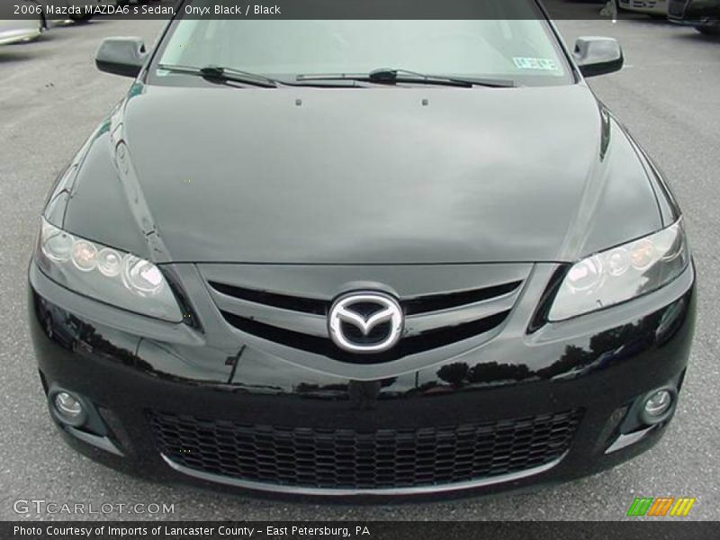 Onyx Black / Black 2006 Mazda MAZDA6 s Sedan