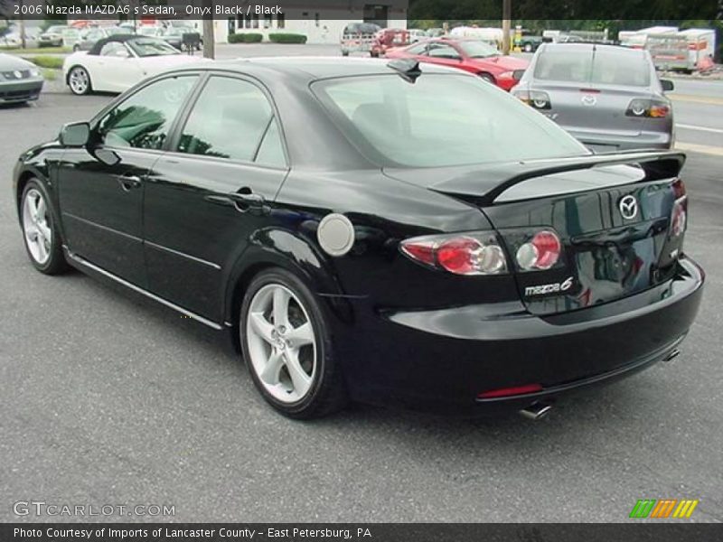 Onyx Black / Black 2006 Mazda MAZDA6 s Sedan