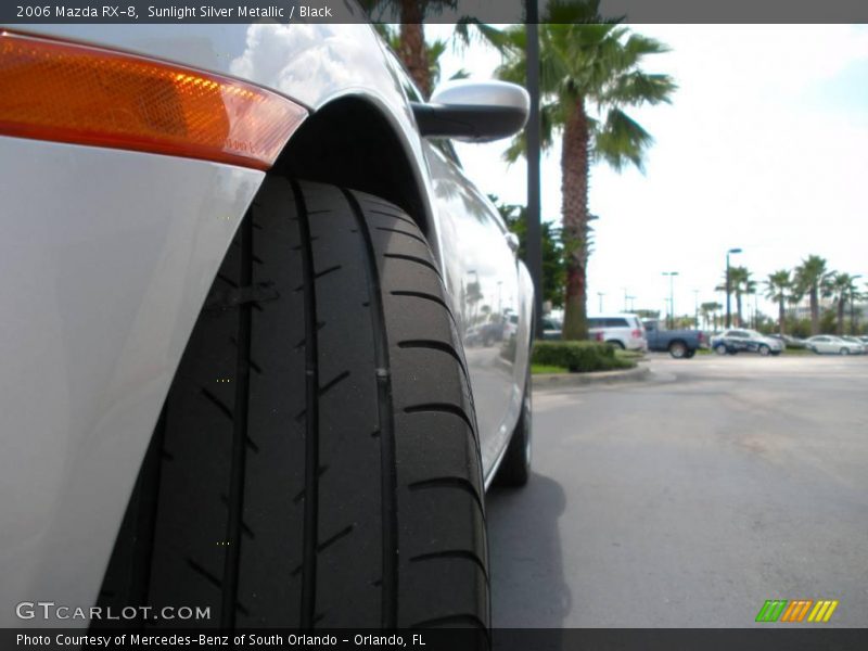 Sunlight Silver Metallic / Black 2006 Mazda RX-8