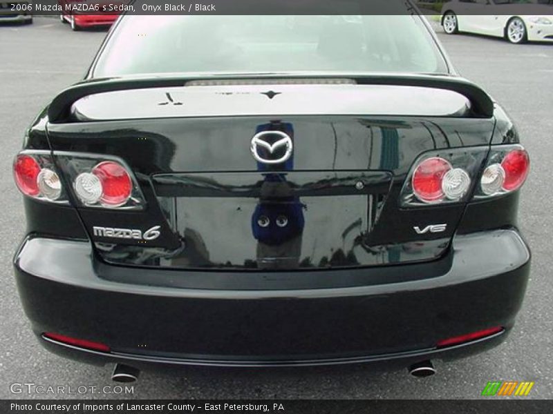 Onyx Black / Black 2006 Mazda MAZDA6 s Sedan