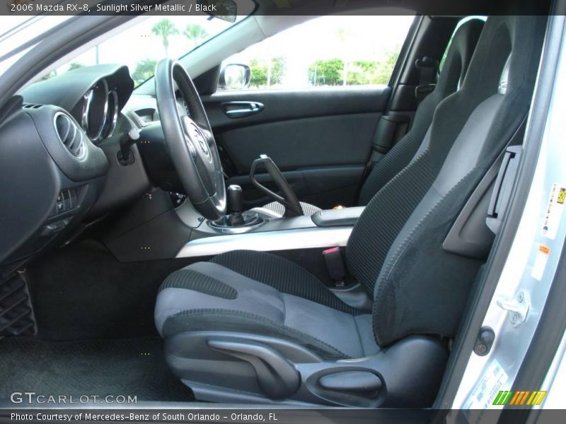 Sunlight Silver Metallic / Black 2006 Mazda RX-8