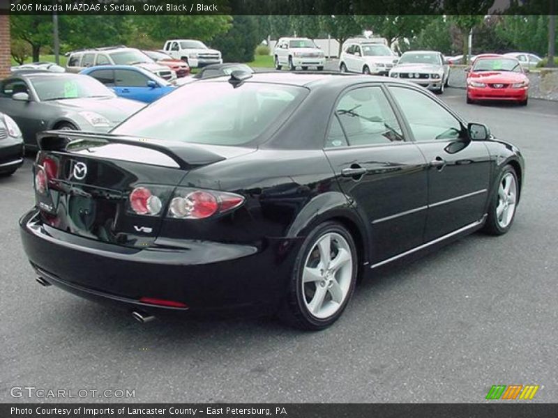 Onyx Black / Black 2006 Mazda MAZDA6 s Sedan