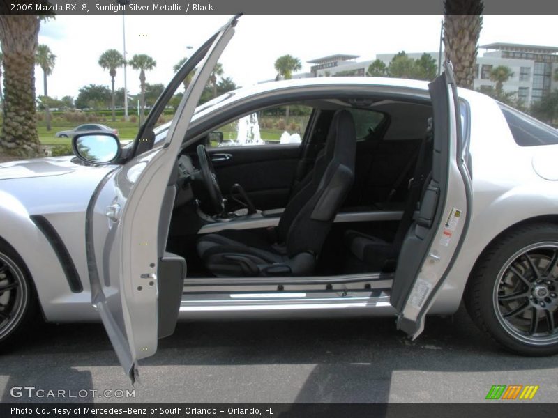 Sunlight Silver Metallic / Black 2006 Mazda RX-8
