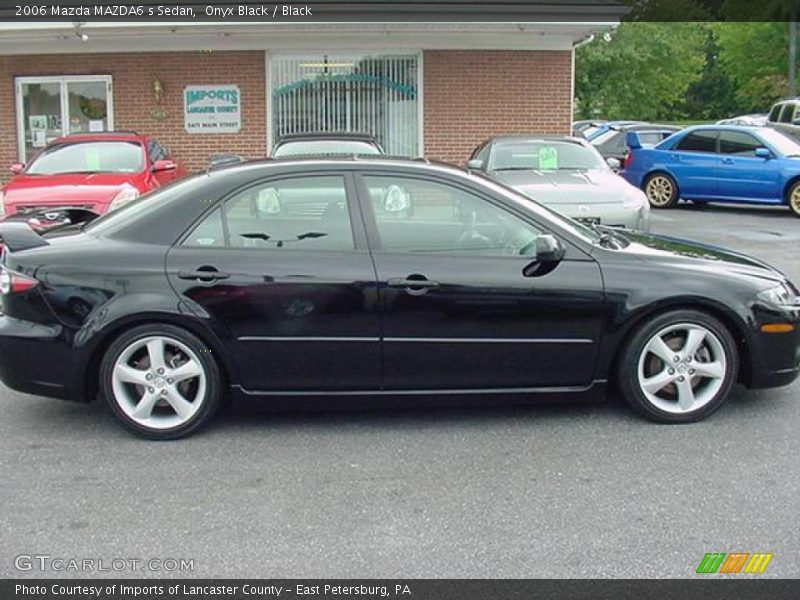 Onyx Black / Black 2006 Mazda MAZDA6 s Sedan