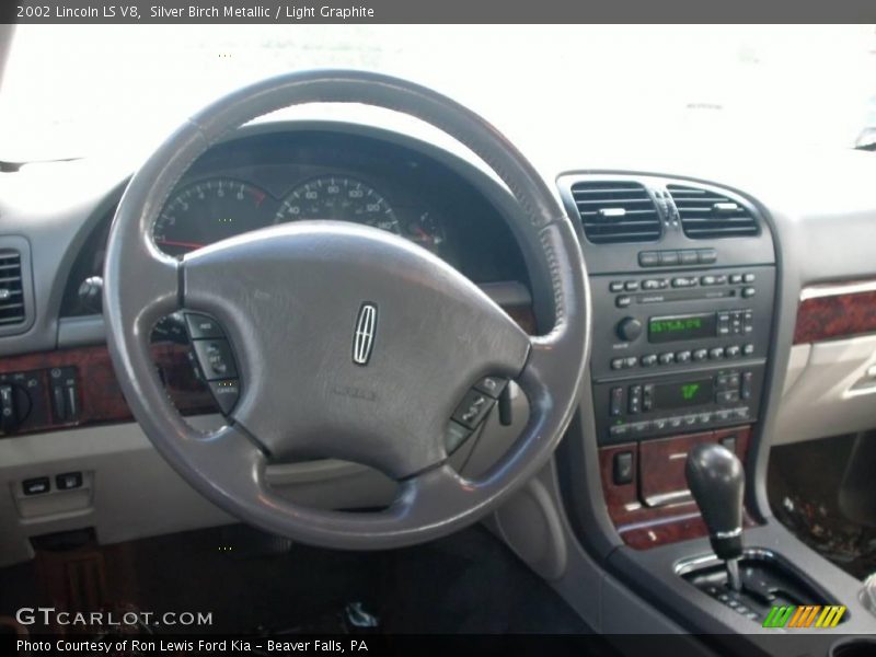 Silver Birch Metallic / Light Graphite 2002 Lincoln LS V8