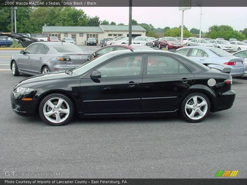 Onyx Black / Black 2006 Mazda MAZDA6 s Sedan