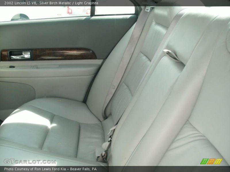 Silver Birch Metallic / Light Graphite 2002 Lincoln LS V8