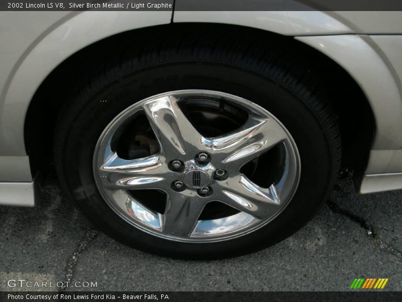 Silver Birch Metallic / Light Graphite 2002 Lincoln LS V8