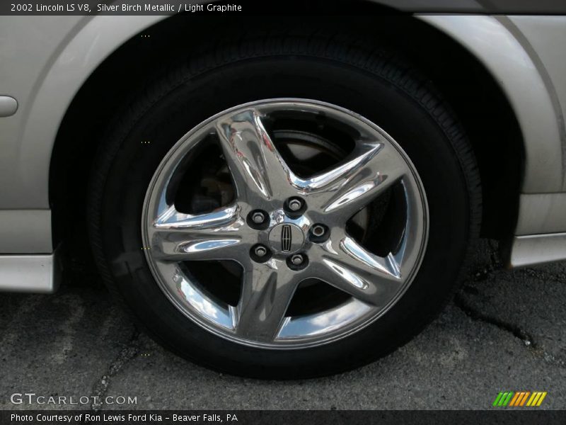 Silver Birch Metallic / Light Graphite 2002 Lincoln LS V8