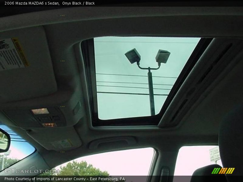 Onyx Black / Black 2006 Mazda MAZDA6 s Sedan