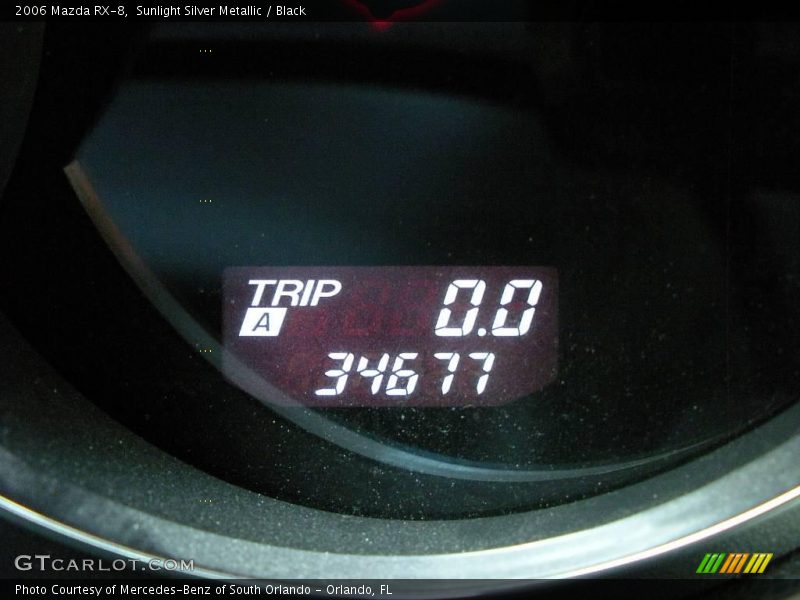 Sunlight Silver Metallic / Black 2006 Mazda RX-8
