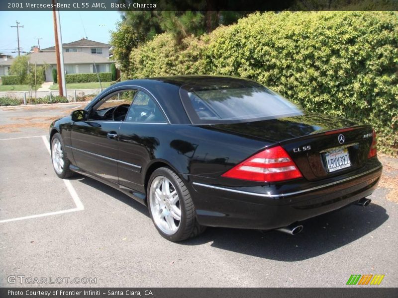 Black / Charcoal 2001 Mercedes-Benz CL 55 AMG