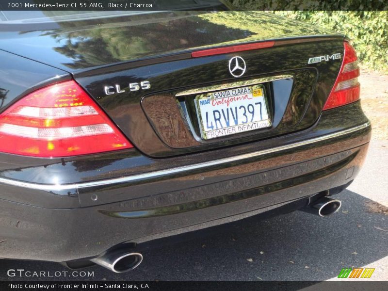 Black / Charcoal 2001 Mercedes-Benz CL 55 AMG