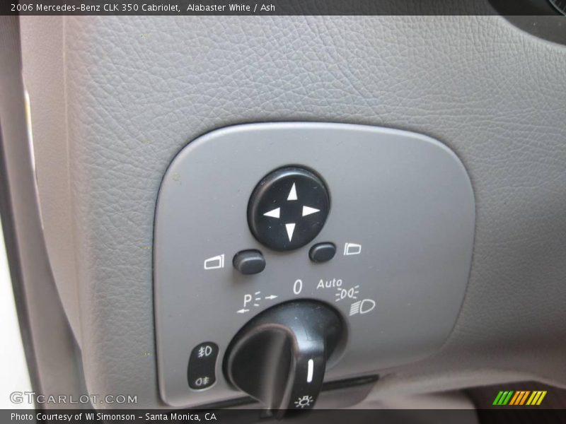 Alabaster White / Ash 2006 Mercedes-Benz CLK 350 Cabriolet
