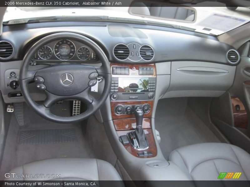 Alabaster White / Ash 2006 Mercedes-Benz CLK 350 Cabriolet