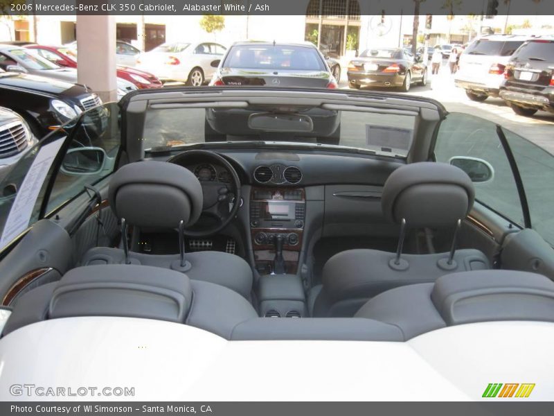 Alabaster White / Ash 2006 Mercedes-Benz CLK 350 Cabriolet