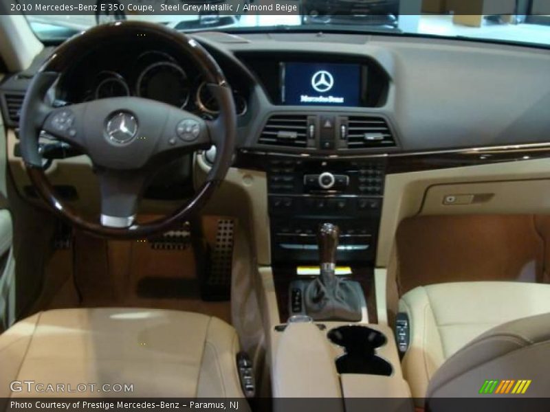 Steel Grey Metallic / Almond Beige 2010 Mercedes-Benz E 350 Coupe