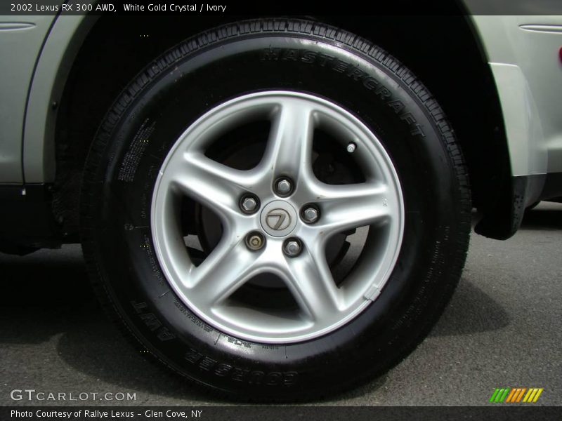 White Gold Crystal / Ivory 2002 Lexus RX 300 AWD