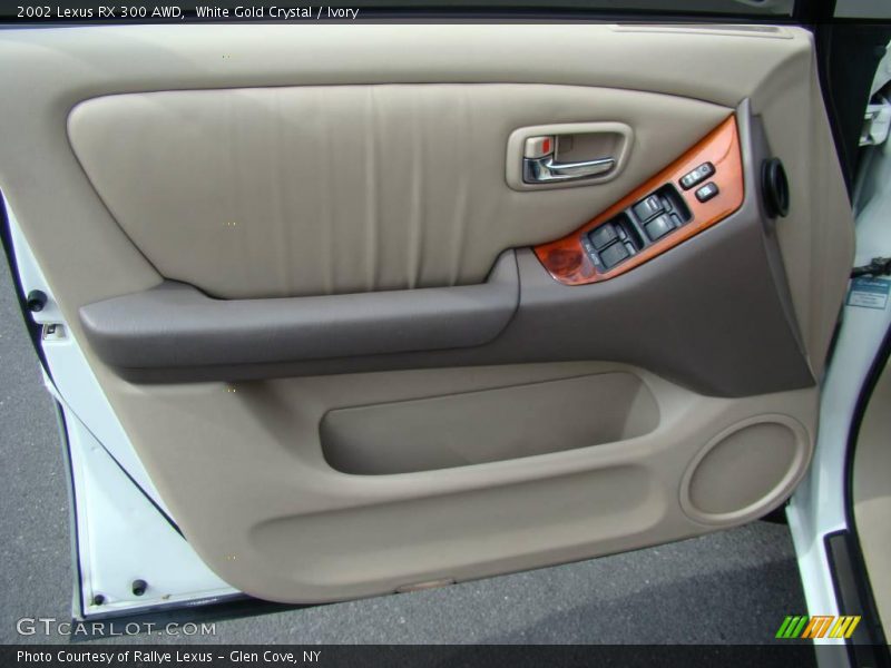 White Gold Crystal / Ivory 2002 Lexus RX 300 AWD