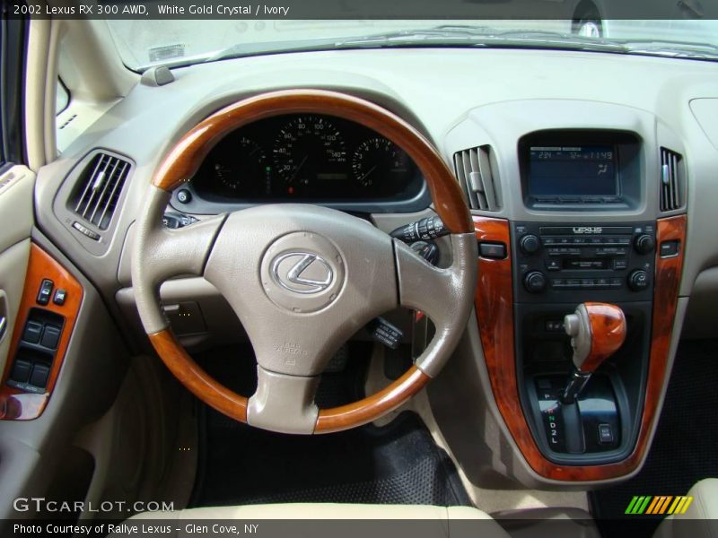 White Gold Crystal / Ivory 2002 Lexus RX 300 AWD