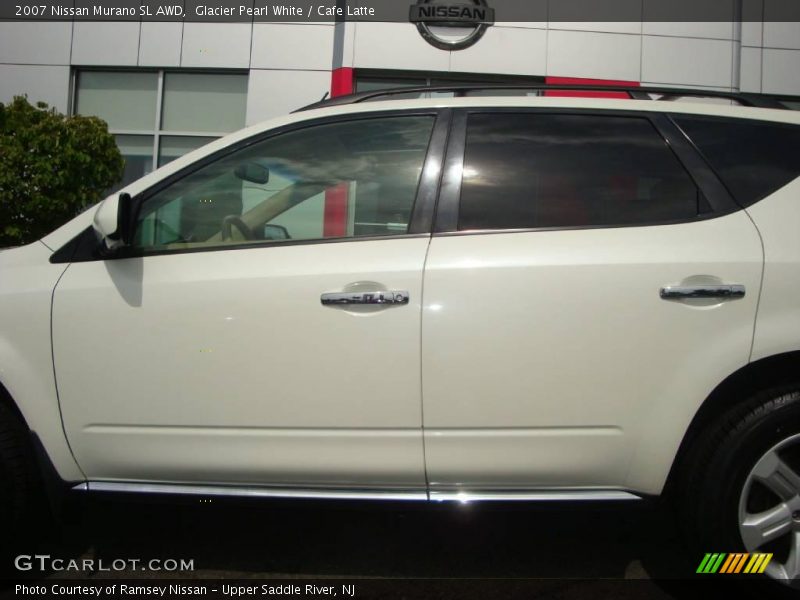 Glacier Pearl White / Cafe Latte 2007 Nissan Murano SL AWD