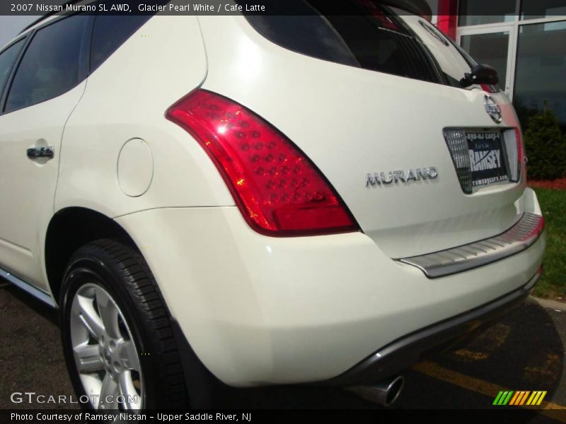 Glacier Pearl White / Cafe Latte 2007 Nissan Murano SL AWD