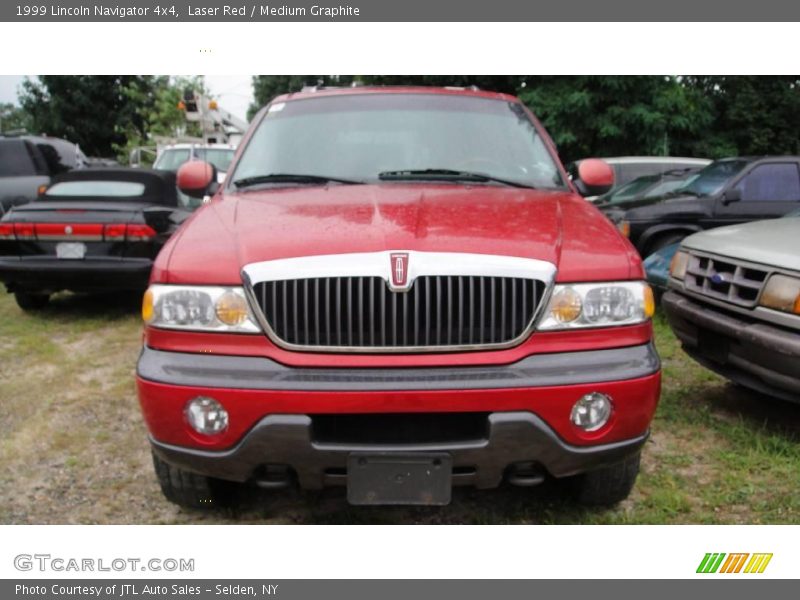 Laser Red / Medium Graphite 1999 Lincoln Navigator 4x4