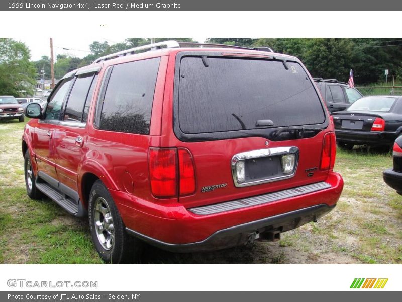 Laser Red / Medium Graphite 1999 Lincoln Navigator 4x4