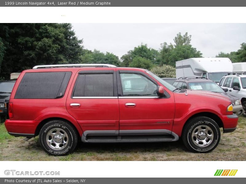 Laser Red / Medium Graphite 1999 Lincoln Navigator 4x4