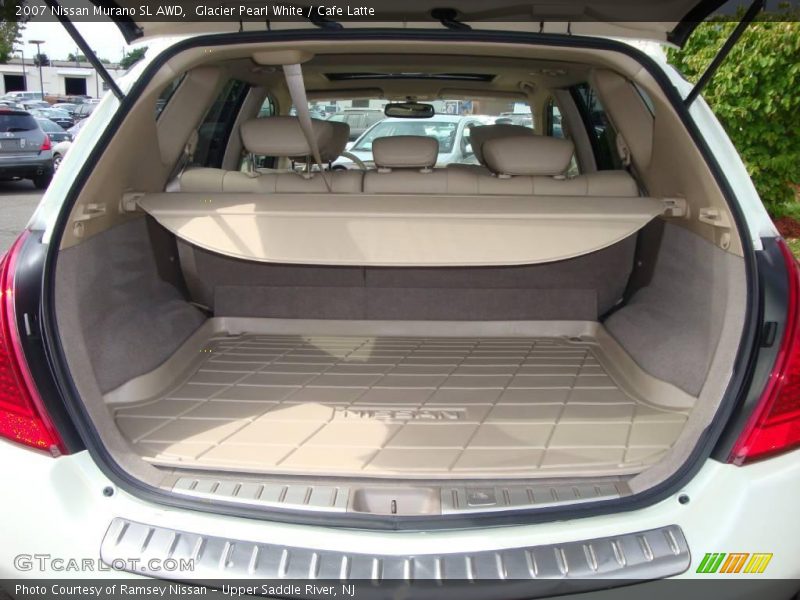 Glacier Pearl White / Cafe Latte 2007 Nissan Murano SL AWD