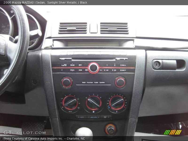 Sunlight Silver Metallic / Black 2006 Mazda MAZDA3 i Sedan