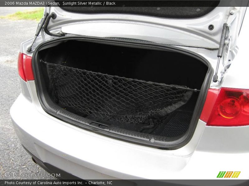 Sunlight Silver Metallic / Black 2006 Mazda MAZDA3 i Sedan