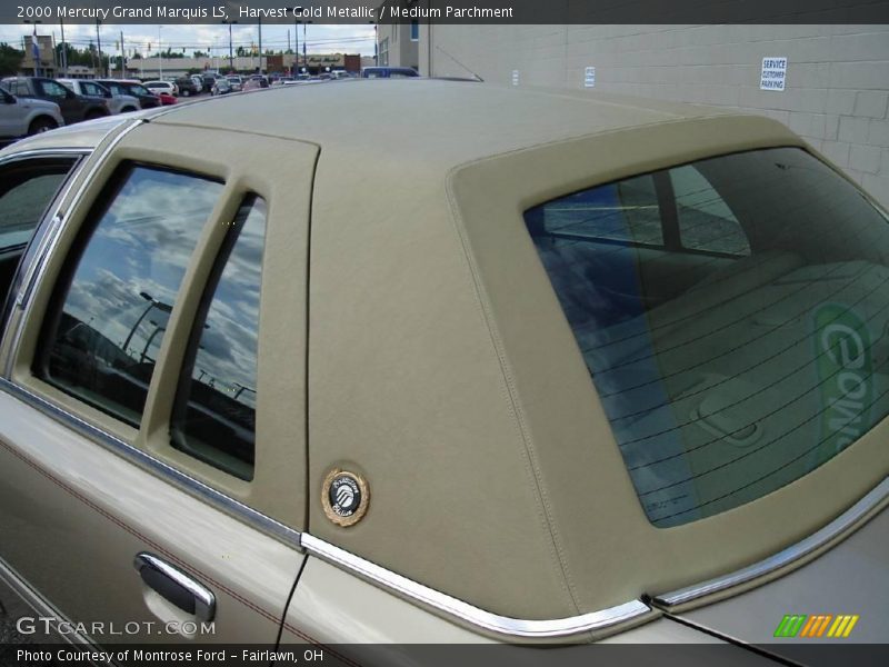 Harvest Gold Metallic / Medium Parchment 2000 Mercury Grand Marquis LS