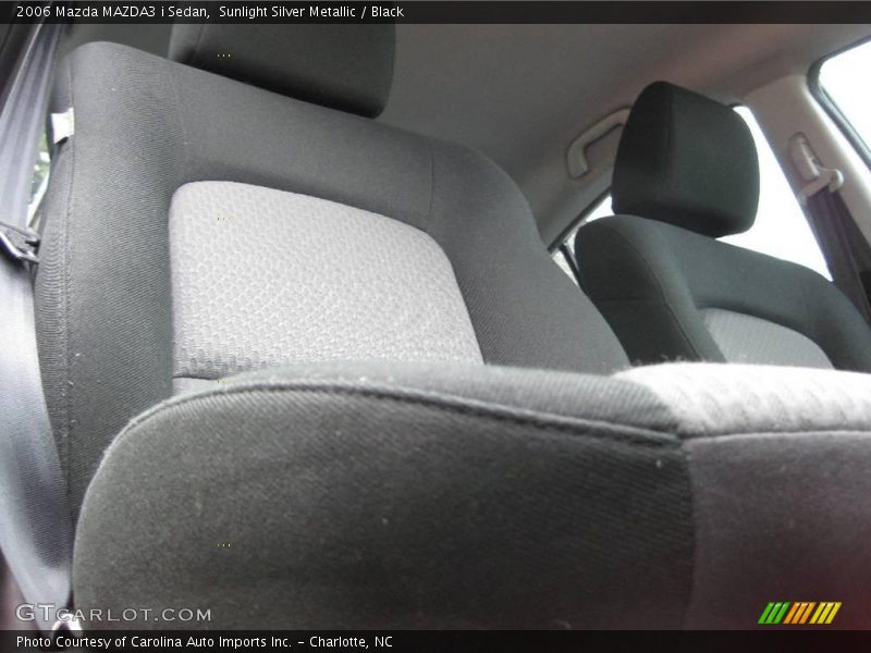 Sunlight Silver Metallic / Black 2006 Mazda MAZDA3 i Sedan