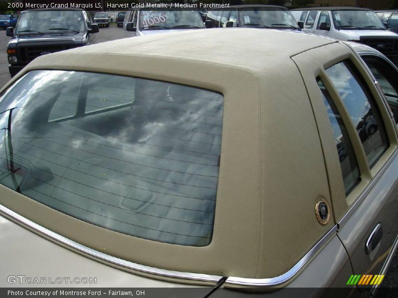 Harvest Gold Metallic / Medium Parchment 2000 Mercury Grand Marquis LS