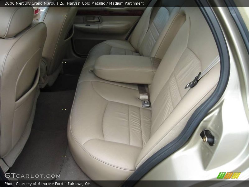 Harvest Gold Metallic / Medium Parchment 2000 Mercury Grand Marquis LS