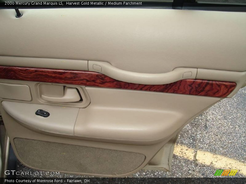 Harvest Gold Metallic / Medium Parchment 2000 Mercury Grand Marquis LS