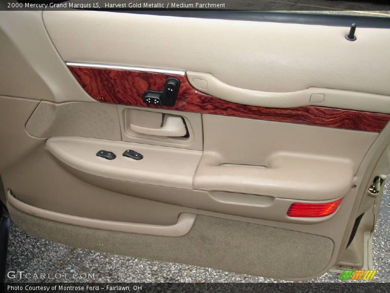 Harvest Gold Metallic / Medium Parchment 2000 Mercury Grand Marquis LS