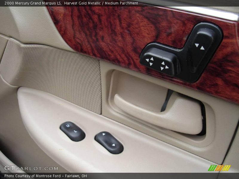 Harvest Gold Metallic / Medium Parchment 2000 Mercury Grand Marquis LS