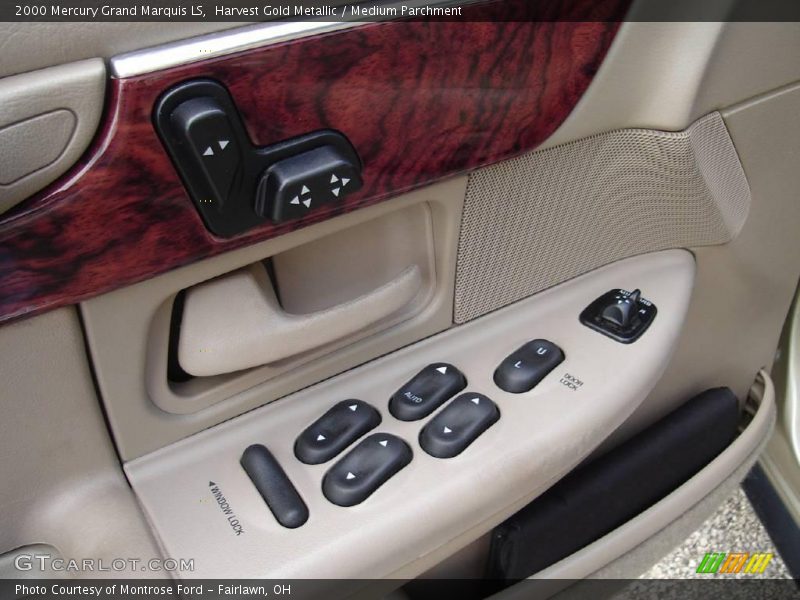 Harvest Gold Metallic / Medium Parchment 2000 Mercury Grand Marquis LS