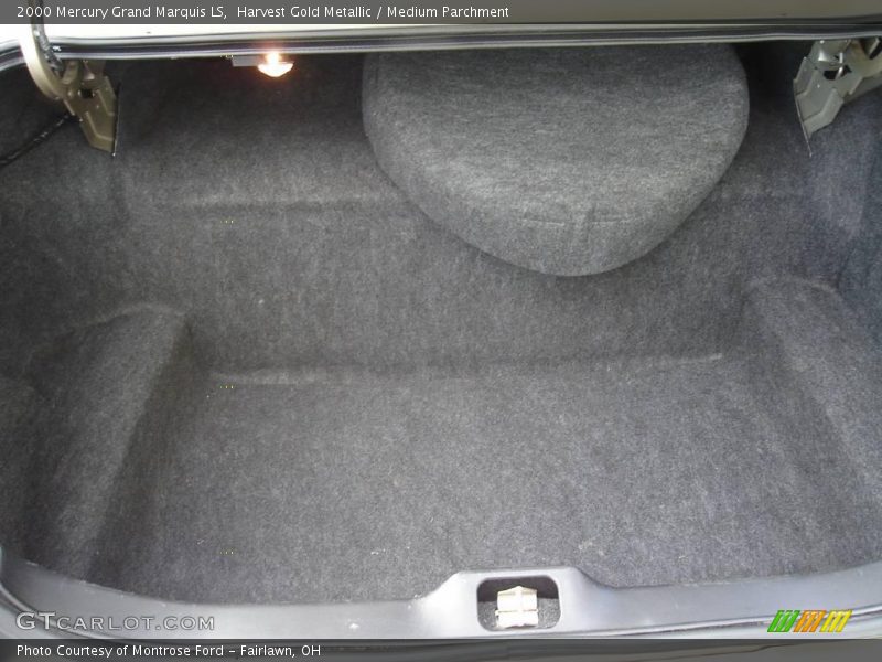 Harvest Gold Metallic / Medium Parchment 2000 Mercury Grand Marquis LS