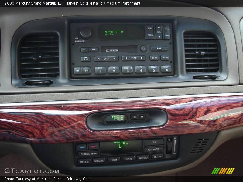 Harvest Gold Metallic / Medium Parchment 2000 Mercury Grand Marquis LS