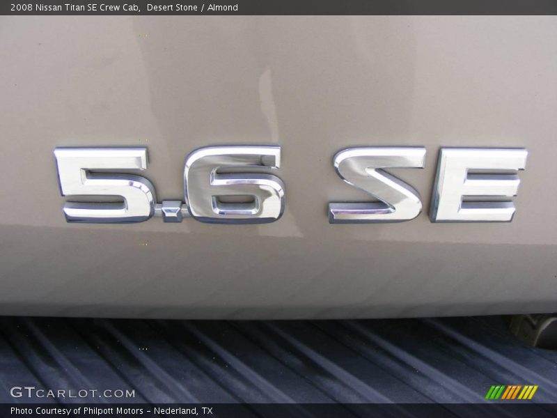 Desert Stone / Almond 2008 Nissan Titan SE Crew Cab