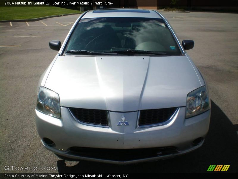 Sterling Silver Metallic / Petrol Gray 2004 Mitsubishi Galant ES