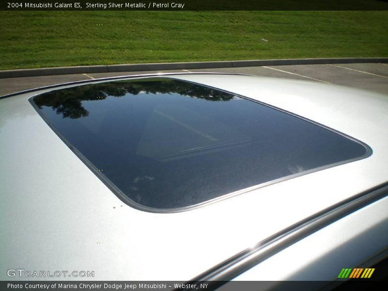 Sterling Silver Metallic / Petrol Gray 2004 Mitsubishi Galant ES